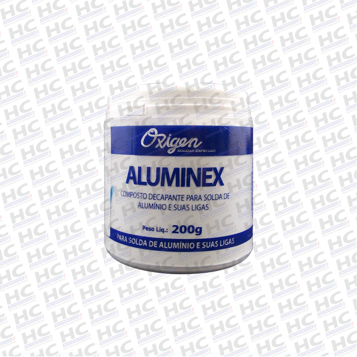 Fluxo para solda Aluminex 200 gr