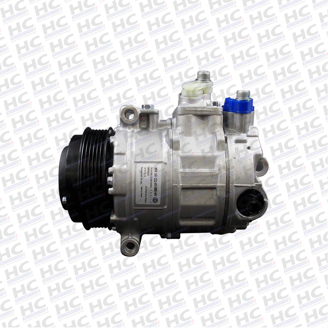 COMPRESSOR 7SEU17 POLIA 6PK 120MM 12V MERCEDES BENZ MB SPRINTER 311 415 515 2013 > 2019, E320, LAND ROVER DISCOVERY 3 2006 > 2009 MAGNETI MARELLI 8FK351322891, A0022307211