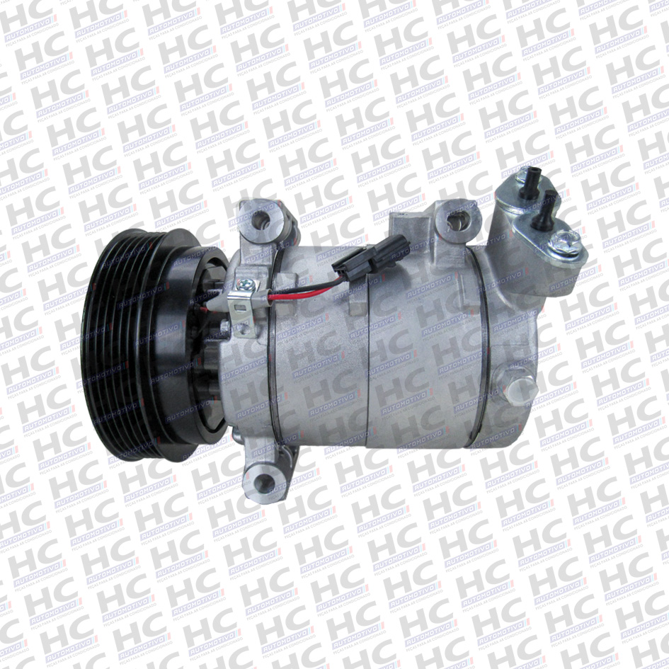 COMPRESSOR CALSONIC PASSANTE POLIA 6PK 125MM 12V RENAULT SANDERO LOGAN 1.0 1.6 2013> 2017 926006775R