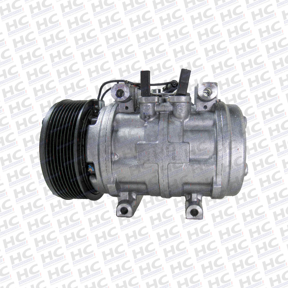 COMPRESSOR 10P15 PASSANTE POLIA 8PK 120MM 24V CAMINHÃO VW VOLKSWAGEN CONSTELLATION ORIGINAL DENSO BC4471901610RC