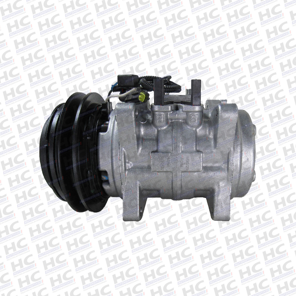 COMPRESSOR UNIVERSAL 10P15 8 ORELHAS POLIA 1A 12V TRATOR VALTRA BH110 BH180 COLHEITADEIRA JOHN DEERE 1450 1550 ORIGINAL DENSO BC4471901530RC