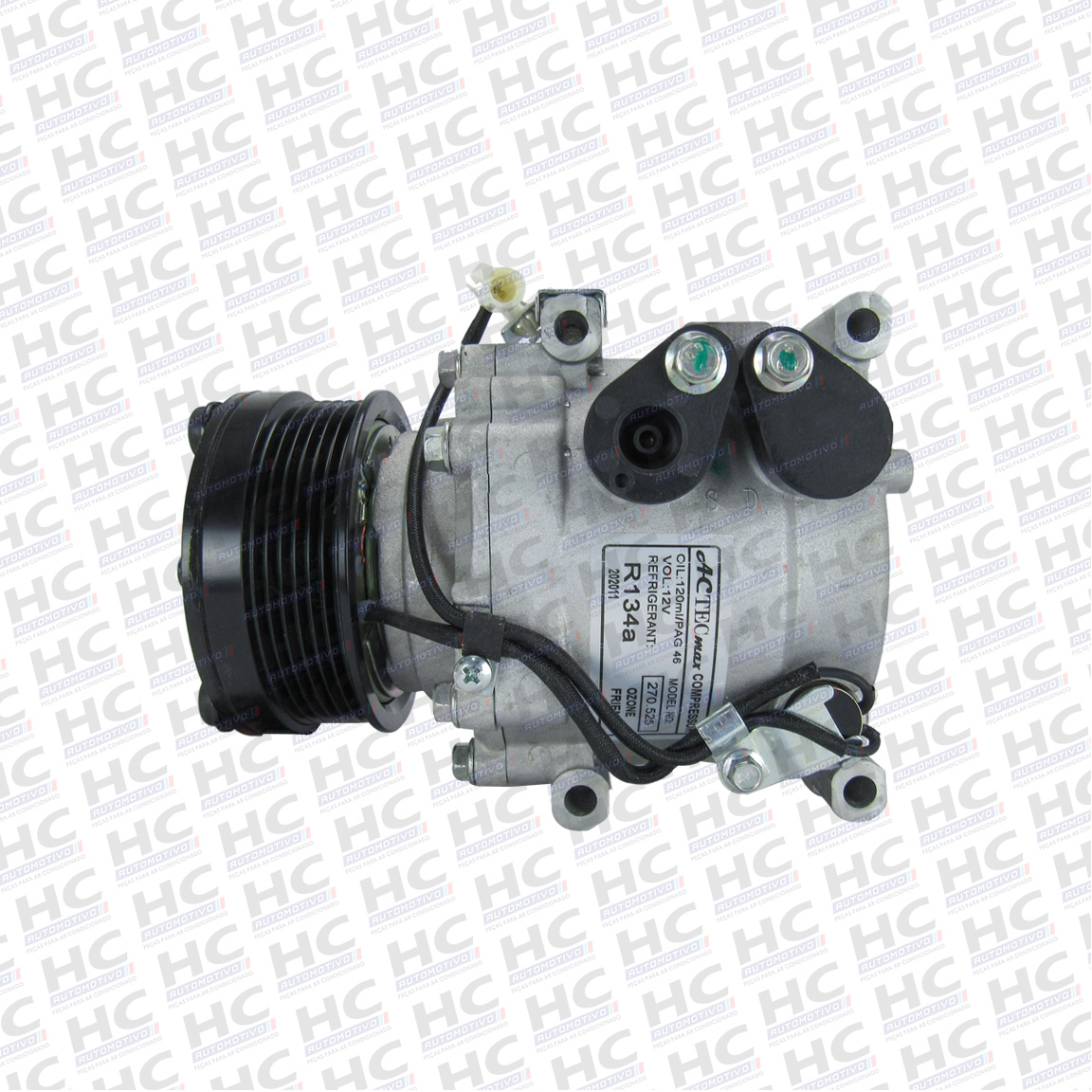 COMPRESSOR POLIA 6PK 100MM 12V LIFAN X60, 720