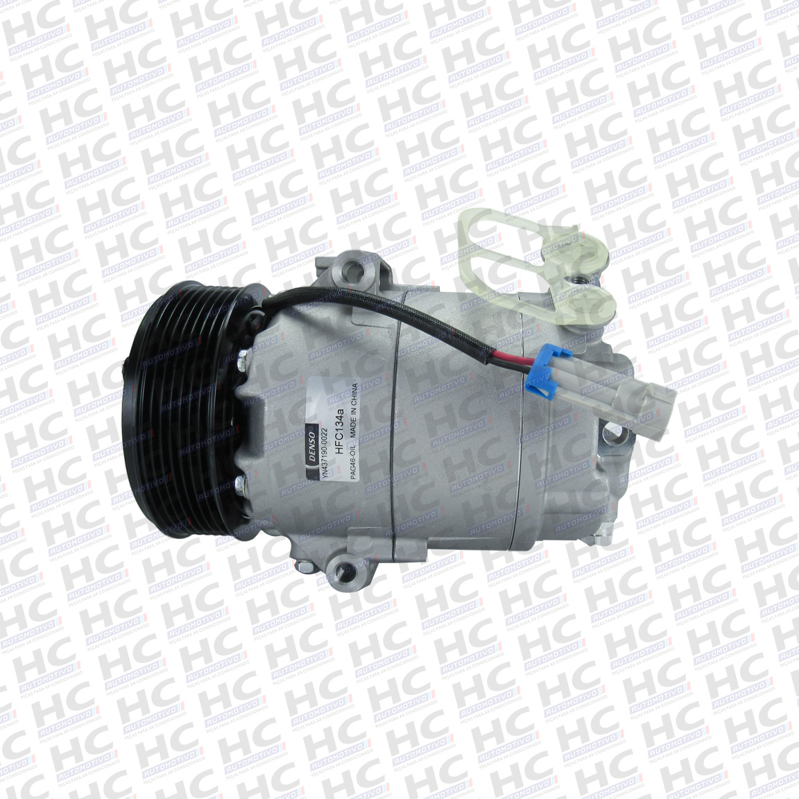 COMPRESSOR CVC POLIA 7PK 110MM 12V GM CHEVROLET ASTRA VECTRA 2006>2011 ZAFIRA CELTA CORSA MONTANA ORIGINAL DENSO 93380698 YN437190-0022RC