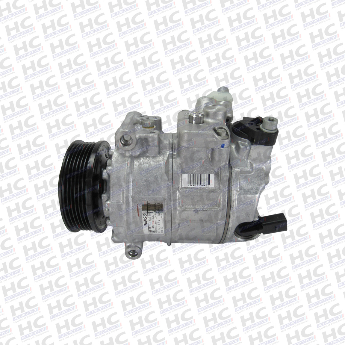 COMPRESSOR 7SEU17C POLIA 6PK 100MM 12V VW VOLKSWAGEN AMAROK 2.0 TDI 2010-2017 ORIGINAL DENSO - 437100-7251RC