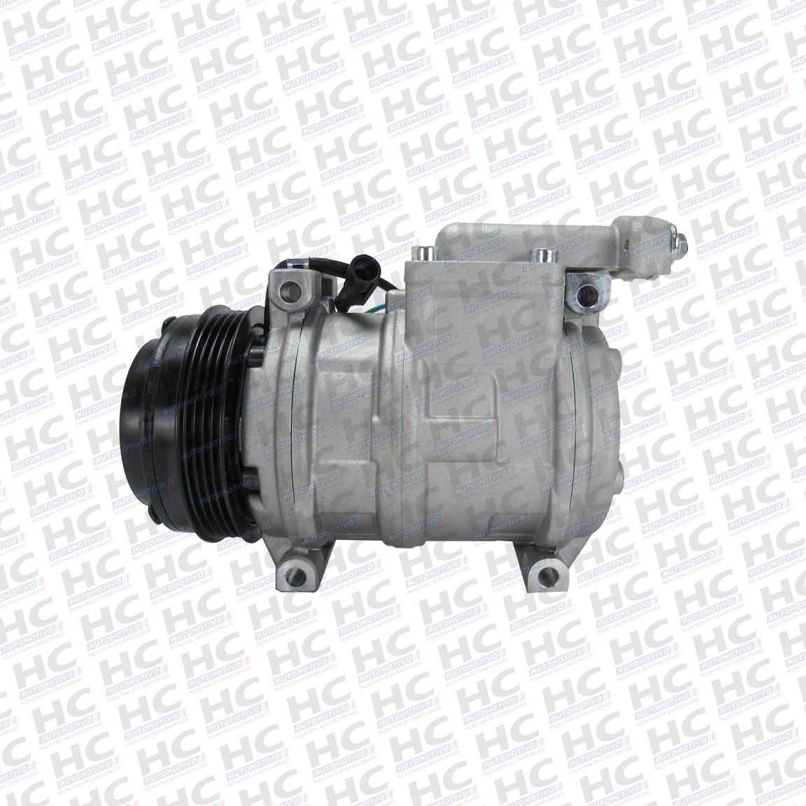 COMPRESSOR MODELO DENSO 10PA17 POLIA 4PK 125MM 24V CAMINHÃO IVECO STRALIS 2006 > EUROESTAR MAGNETI MARELLI 504385146, 99488569