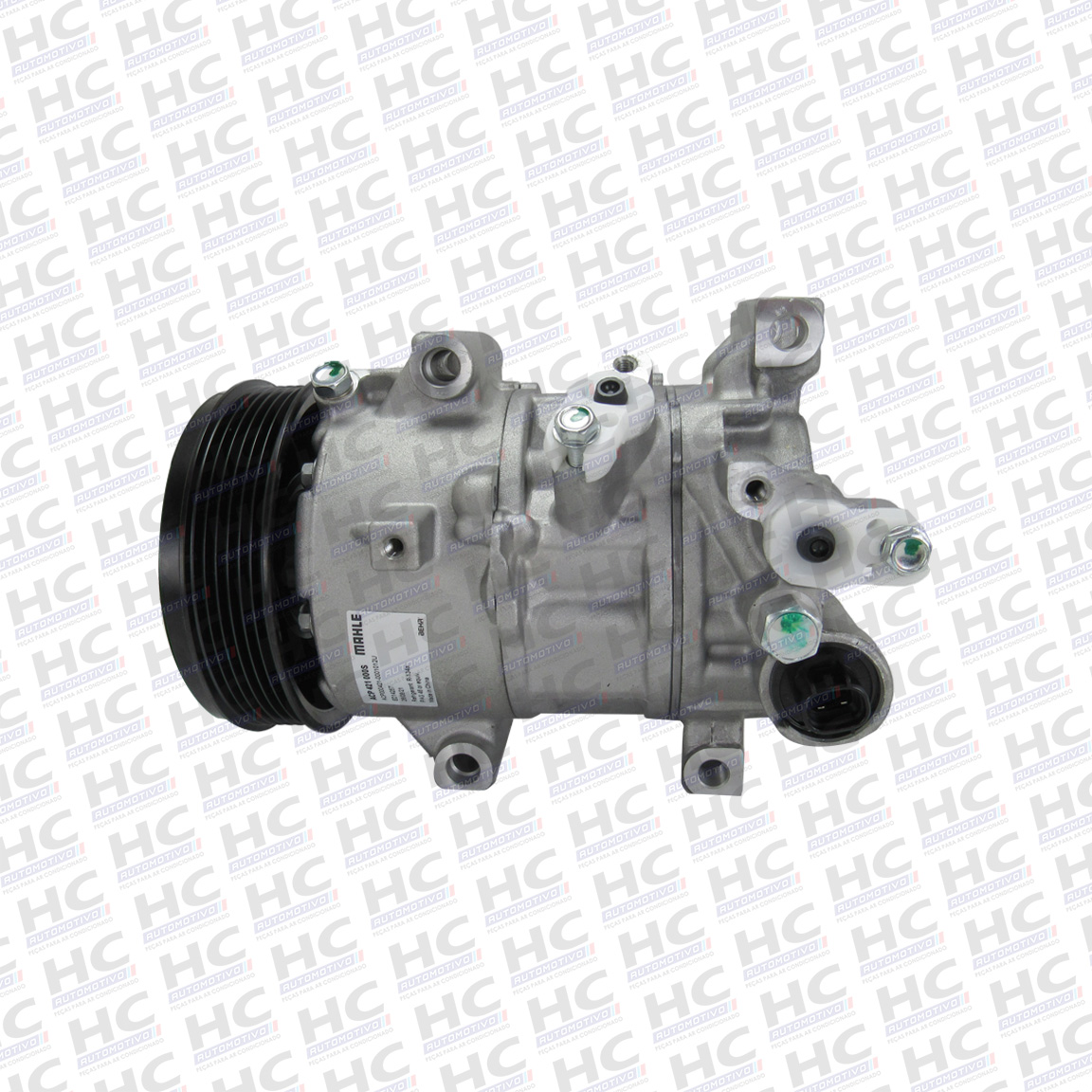 COMPRESSOR 6SES14C POLIA 6PK 125MM 12V TOYOTA COROLLA 1.8 2.0 2016 > 2023 ORIGINAL MAHLE 01 VÁLVULA TORRE ACP421, 4472502661, 8831012A81