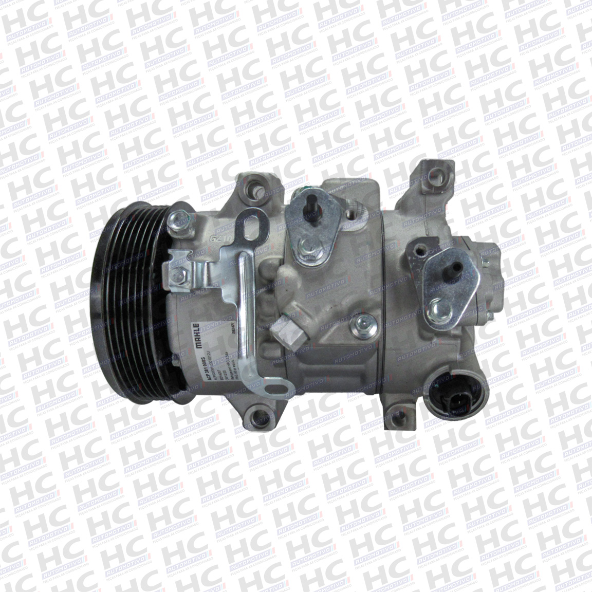 COMPRESSOR 6SEU14 POLIA 6PK 125MM TOYOTA COROLLA 2.0 2008 > 2016 01 VÁLVULA TORRE ORIGINAL MAHLE ACP381, 4471907134