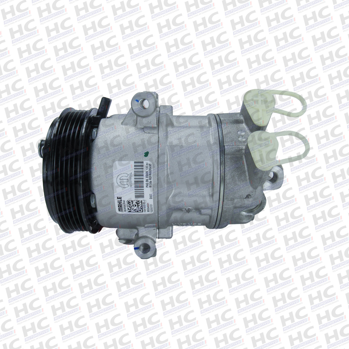 COMPRESSOR CVC POLIA 5PK 119MM 12V FIAT MOBI 1.0, NOVO UNO 1.0 1.3, ARGO CRONOS 1.3 MOTOR 3CC FIREFLY ORIGINAL MAHLE ACP223 52022694, 52093151