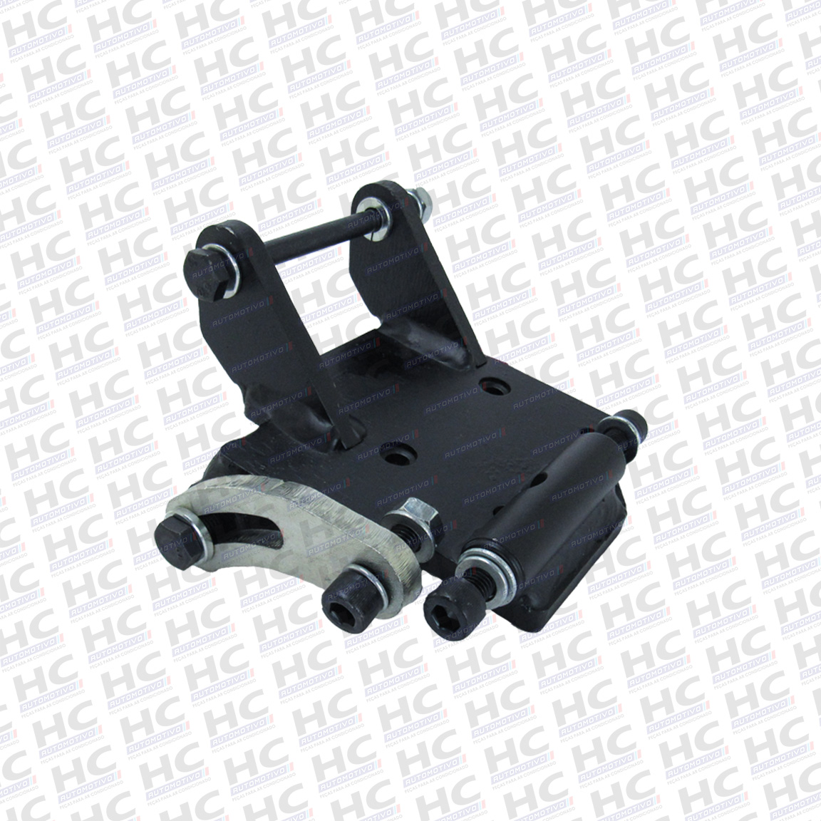 Suporte para compressor caminhão vw 18.310/ 14.220/ 16.220/ 23.220/ 24.220/ 26.220 cummins - 5h14/7h15