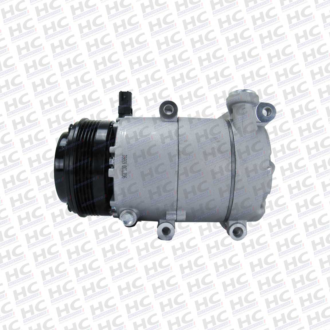 COMPRESSOR VS16 POLIA 5PK 116MM 12V FORD FOCUS MOTOR SIGMA 1.6 2.0 2008 - 2012 ORIGINAL DENSO BC447100-97102C, BV6N19D629A2E