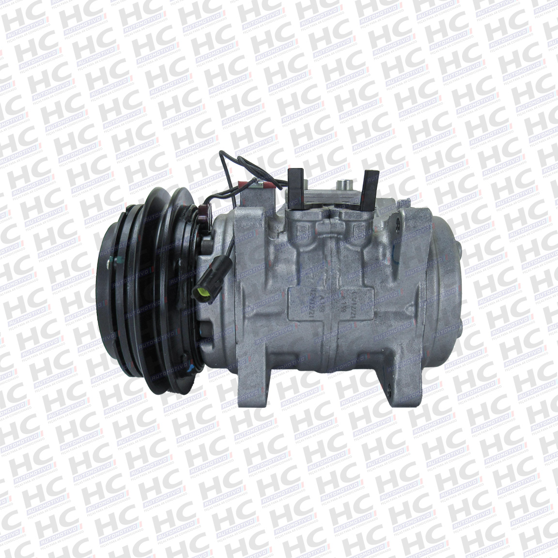 COMPRESSOR 10P15 8 ORELHAS POLIA 1A 140MM 24V ORIGINAL DENSO BC4471901550RC