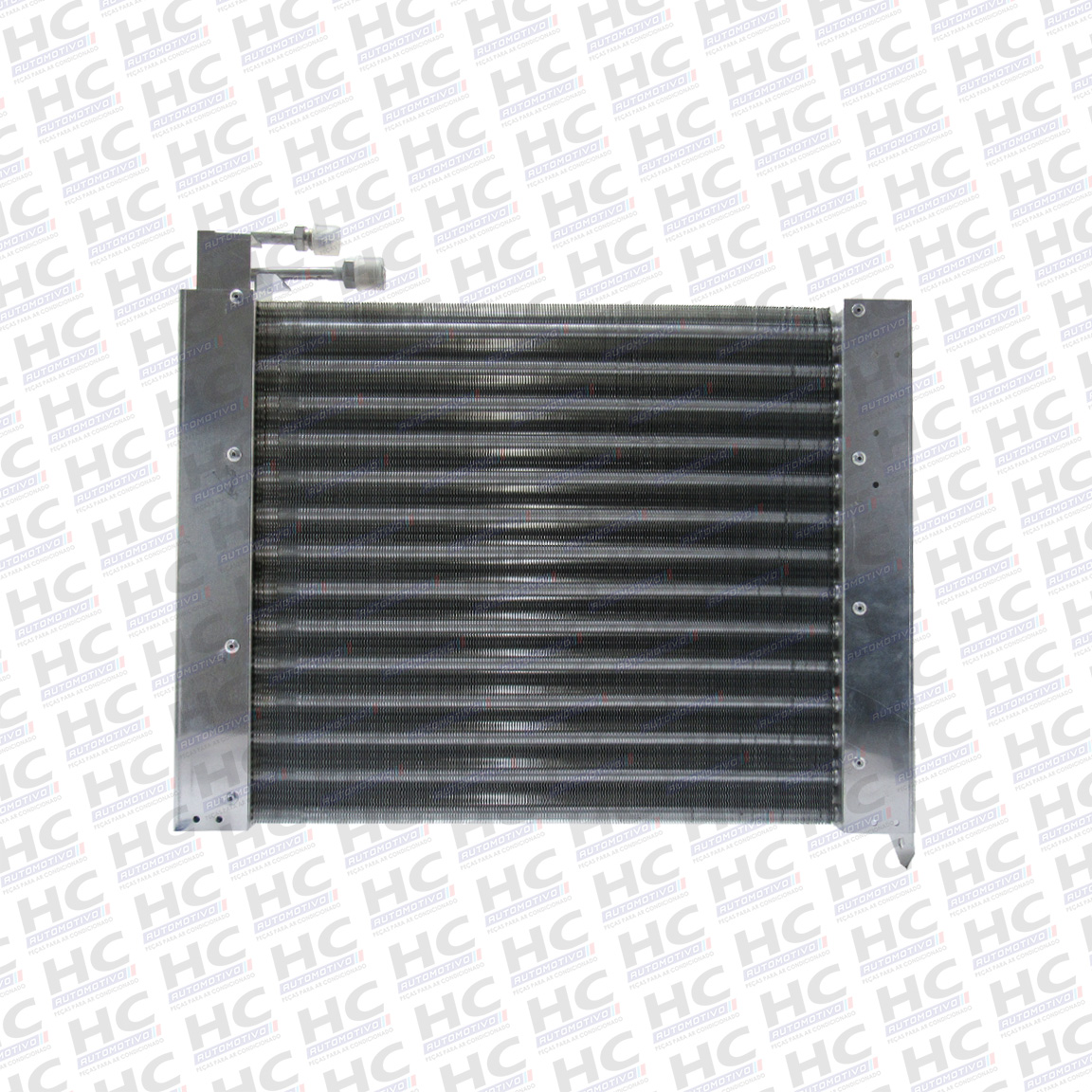 CONDENSADOR ALETADO EM ALUMINIO TRATOR CASE FARMALL55C, 65C, 75C, 80, 90, 95U, 100, 105U, 110, NEW HOLLAND TL 87541744, 84342887