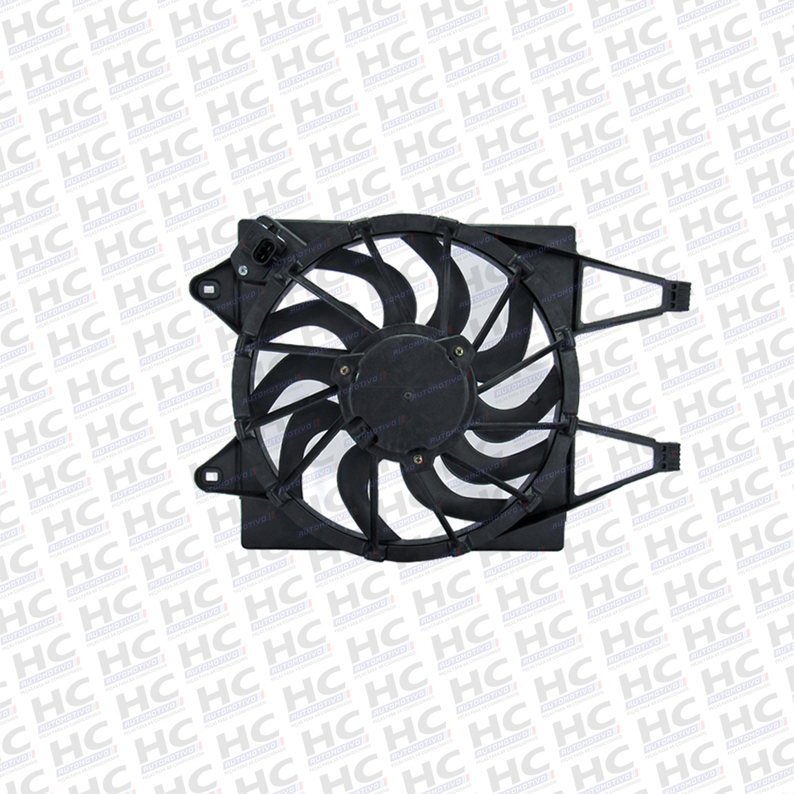 Eletro ventilador Fiat Uno 1.0 2010>/ Palio 2012> com defletor