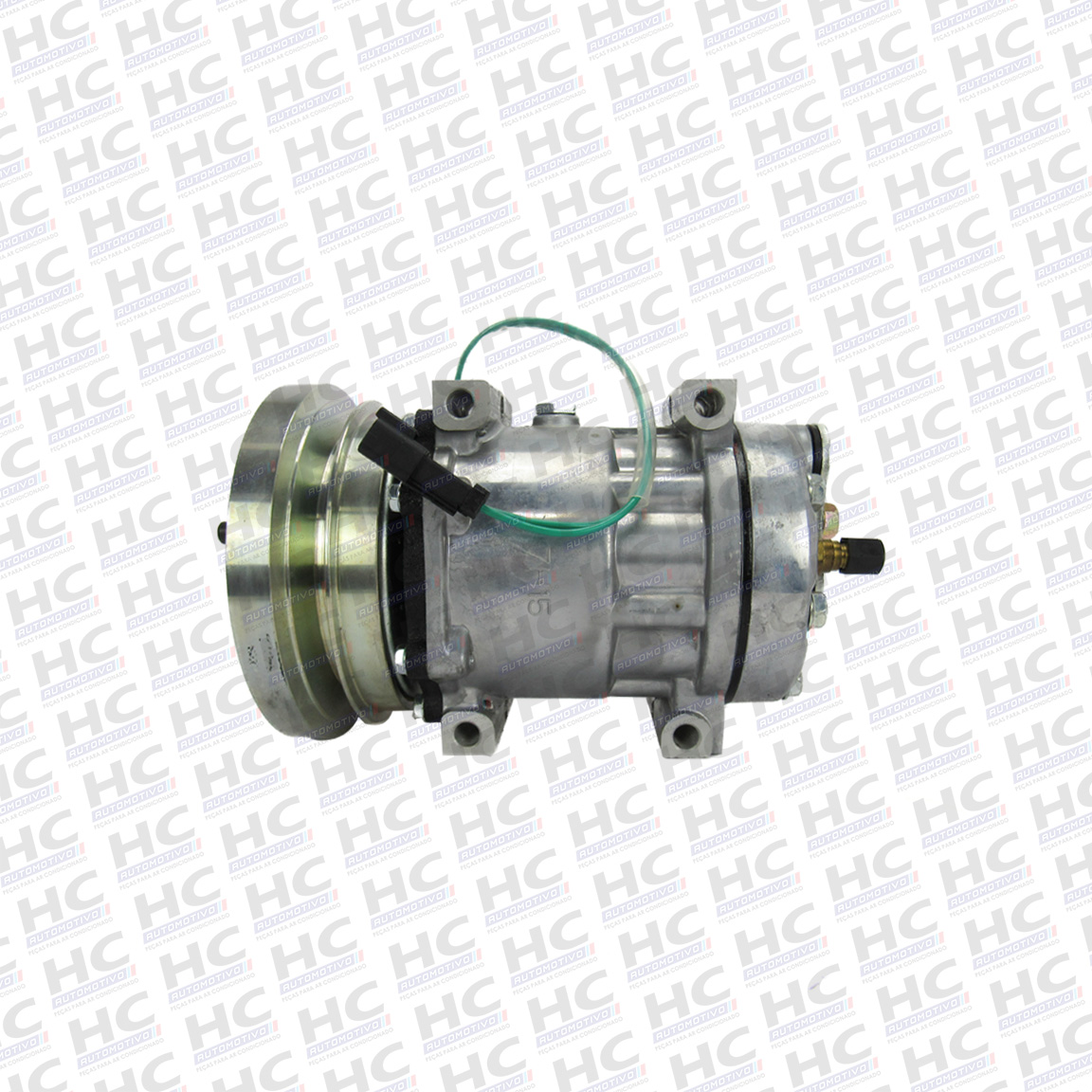 COMPRESSOR 7H15 POLIA 1A 138MM 24V MOTONIVELADORA CASE 845B 865 NEW HOLLAND 84304794, 84304793