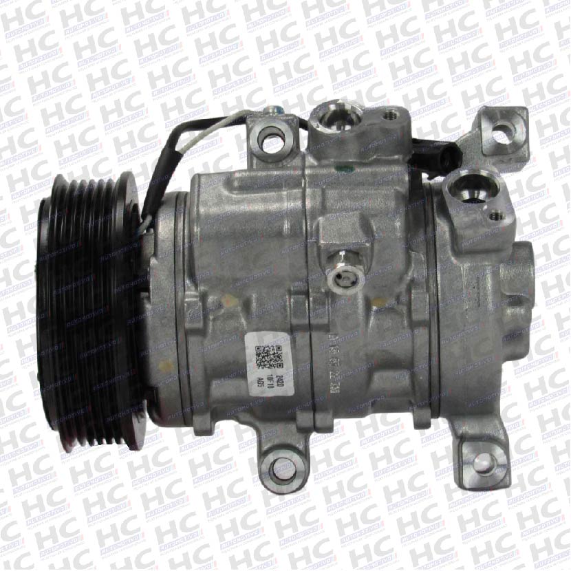 COMPRESSOR 10SRE11C POLIA 06PK 105MM 12V TOYOTA YARIS 1.3 1.5 2018> ORIGINAL DENSO BC4471102420RC, 883200D160