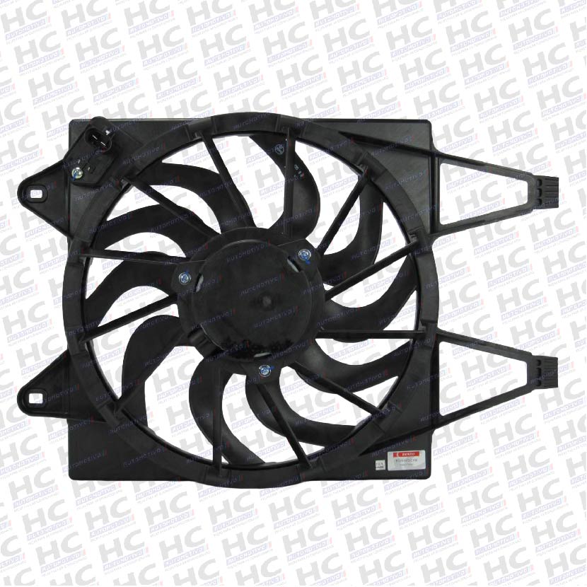 Eletro ventilador Denso Fiat novo Uno 2010>/ Palio 2011>/ Fiorino 2013>/ Grand Siena 2012>/ Mobi 2016> - BC2614720160RC