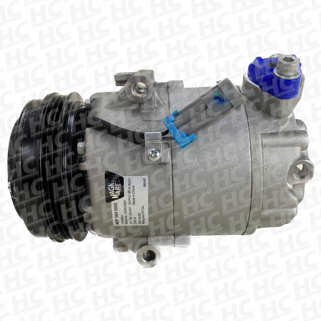 COMPRESSOR CVC POLIA 3PK 110MM 12V VW VOLKSWAGEN GOL VOYAGE SAVEIRO 1.0 1.6 G5 G6 G7 FOX CROSSFOX POLO MAGNETI MARELLI CS20053, 5U0820803K, 8FK351339691 