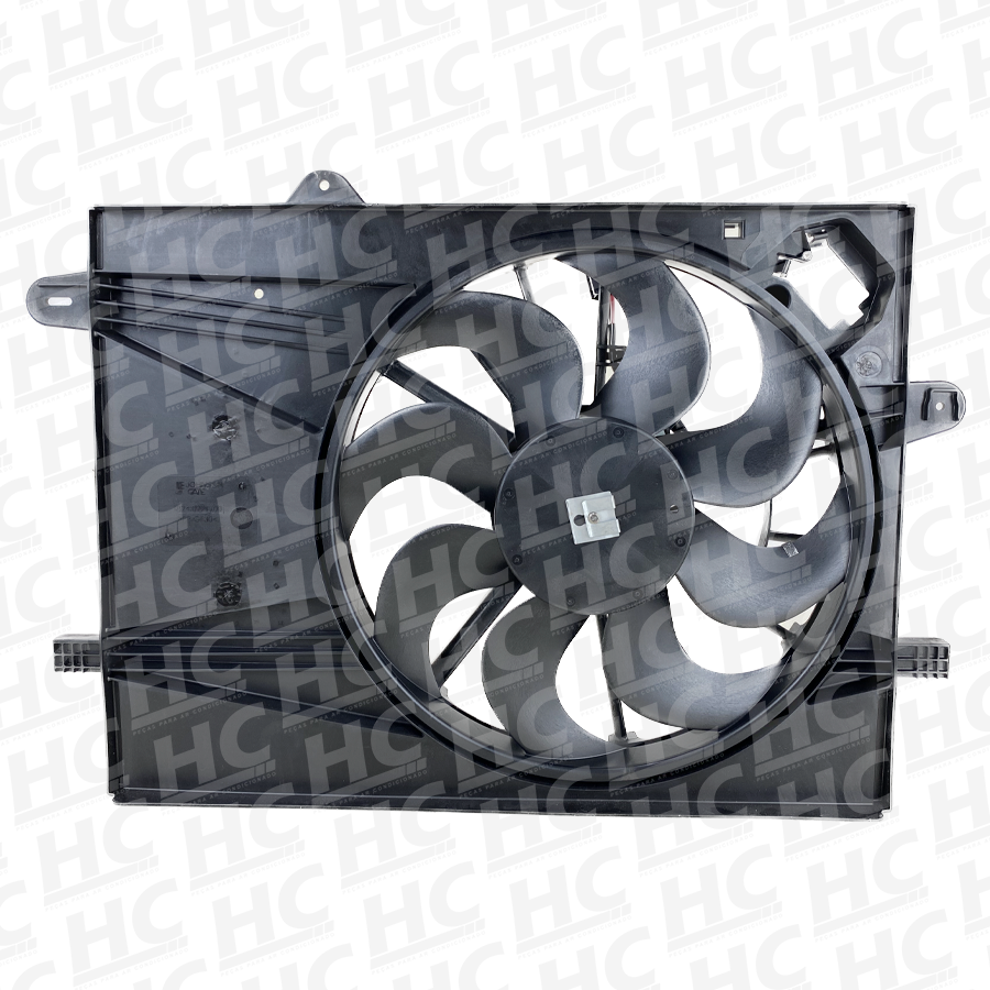 ELETRO VENTILADOR 12V GM CHEVROLET ONIX PRISMA 2012>2019 COBALT SPIN 2017> V5020843 BC2614720140RC