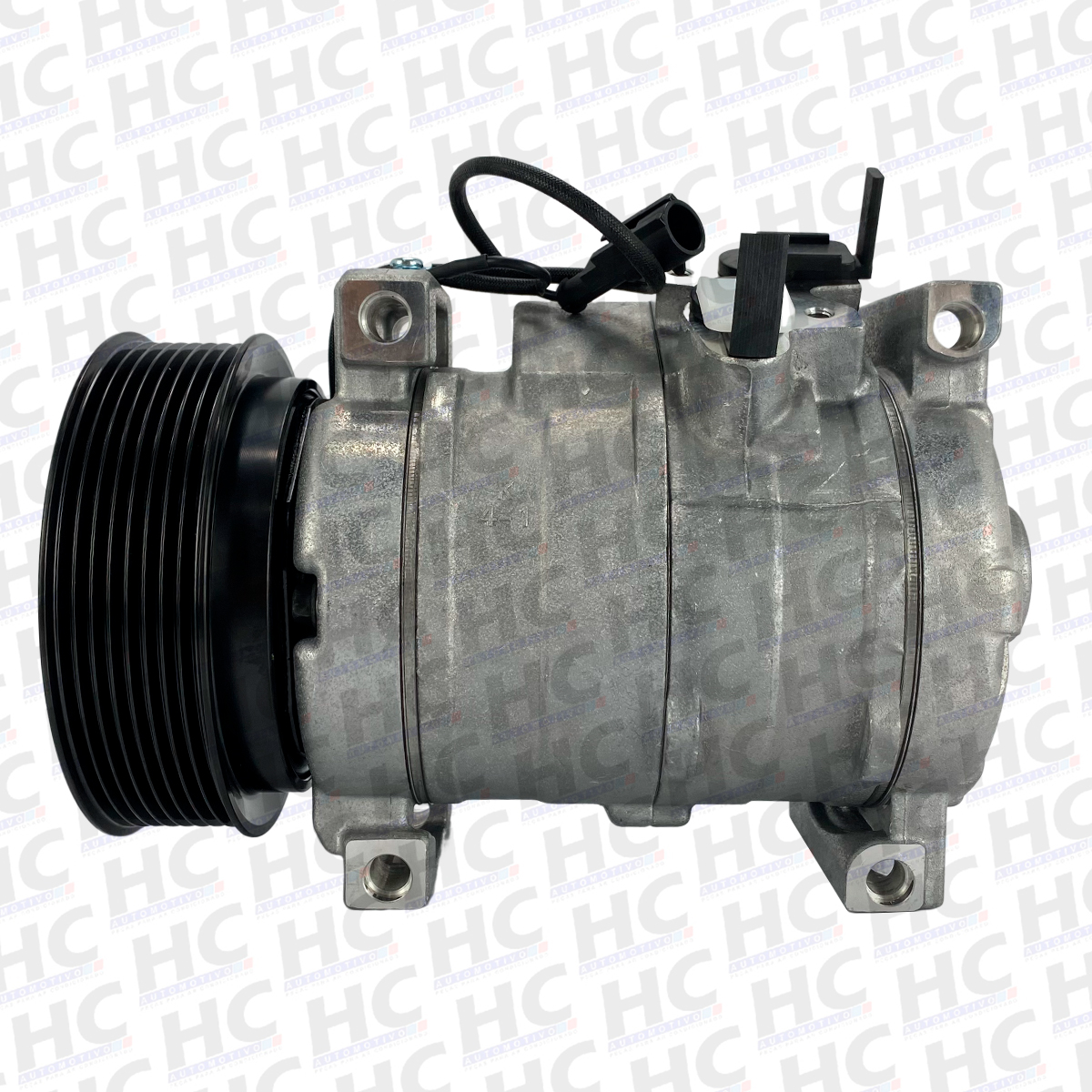 COMPRESSOR 10S17C POLIA 8PK 125MM 12V TRATOR MASSEY FERGUSSON LINHA 8000, TRATOR FENDT VARIO 1046 1050 G931552020011