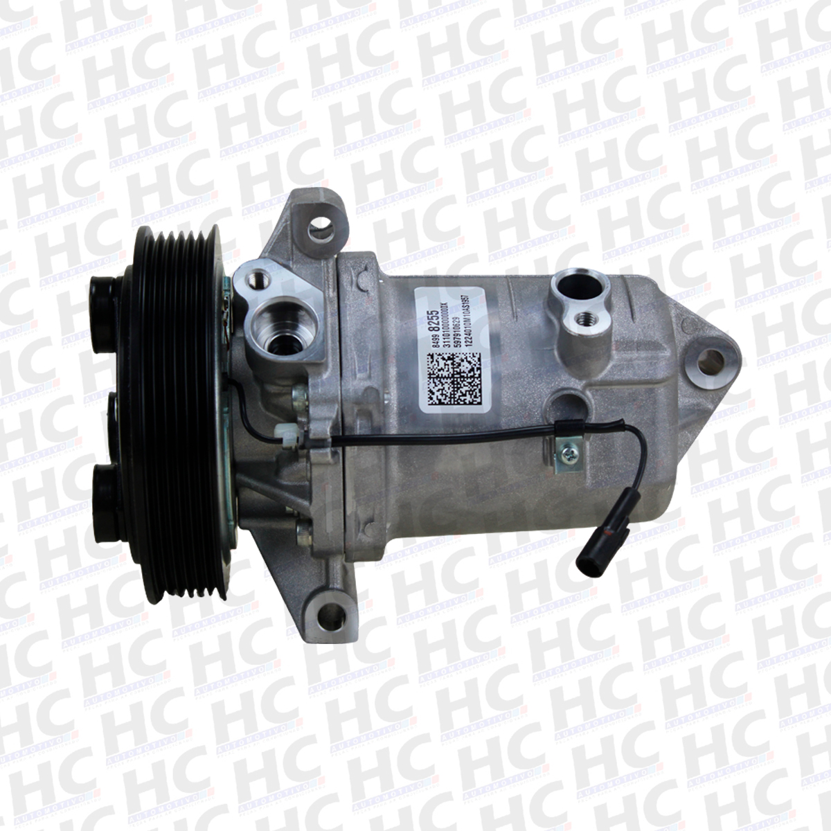 COMPRESSOR CALSONIC 3 PASSANTES POLIA 6PK 134MM 12V GM CHEVROLET S10 2.8 DIESEL 2012 > 2023 ORIGINAL KANSEI 52061675, 52140259, 52069459