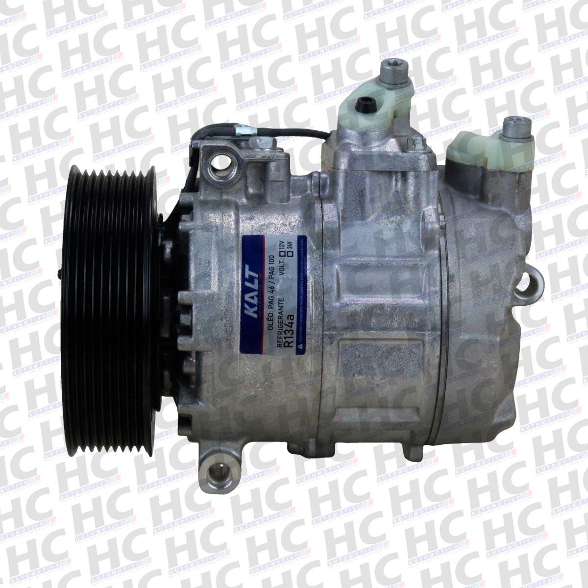 COMPRESSOR 7SBU16C POLIA 9PK 138MM 24V CAMINHÃO MERCEDES BENZ MB ACTROS A5412301211