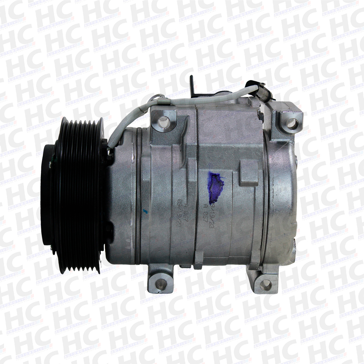 COMPRESSOR 10S15 POLIA 7PK 120MM 12V TOYOTA HILUX SW4 TRATOR NEW HOLLAND TM7010, 7020, 7040 ORIGINAL DENSO 87342868, 4471406160