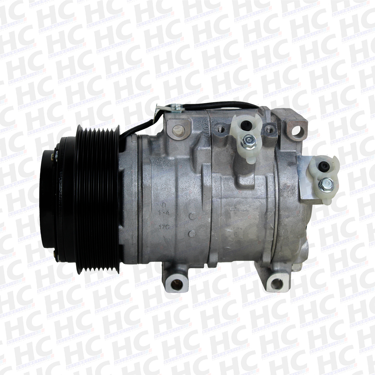 COMPRESSOR DENSO 10SRE18C 8PK 126MM 12V TRATOR JOHN DEERE 5078 5085E 5090M 6180J - RE284680, AT367640 4471604050