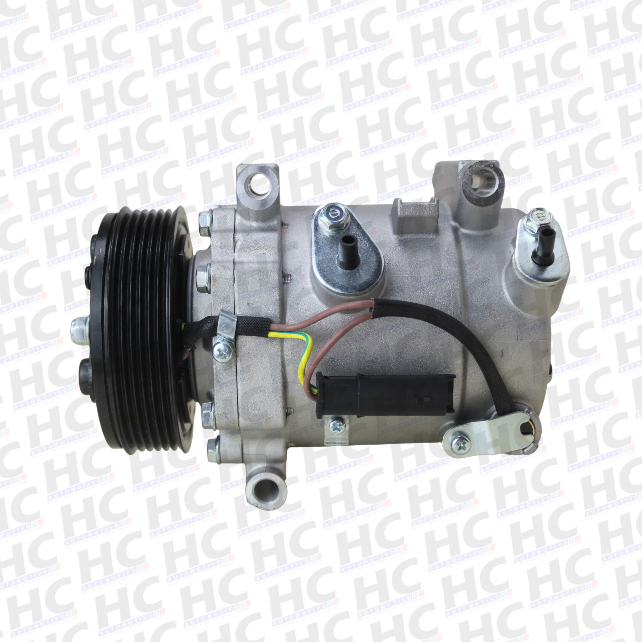 COMPRESSOR MODELO SCROLL PASSANTE POLIA 6PK 12V CITROEN C4 CACTUS 1.6 ASPIRADO PEUGEOT 208 2021> 9827596080