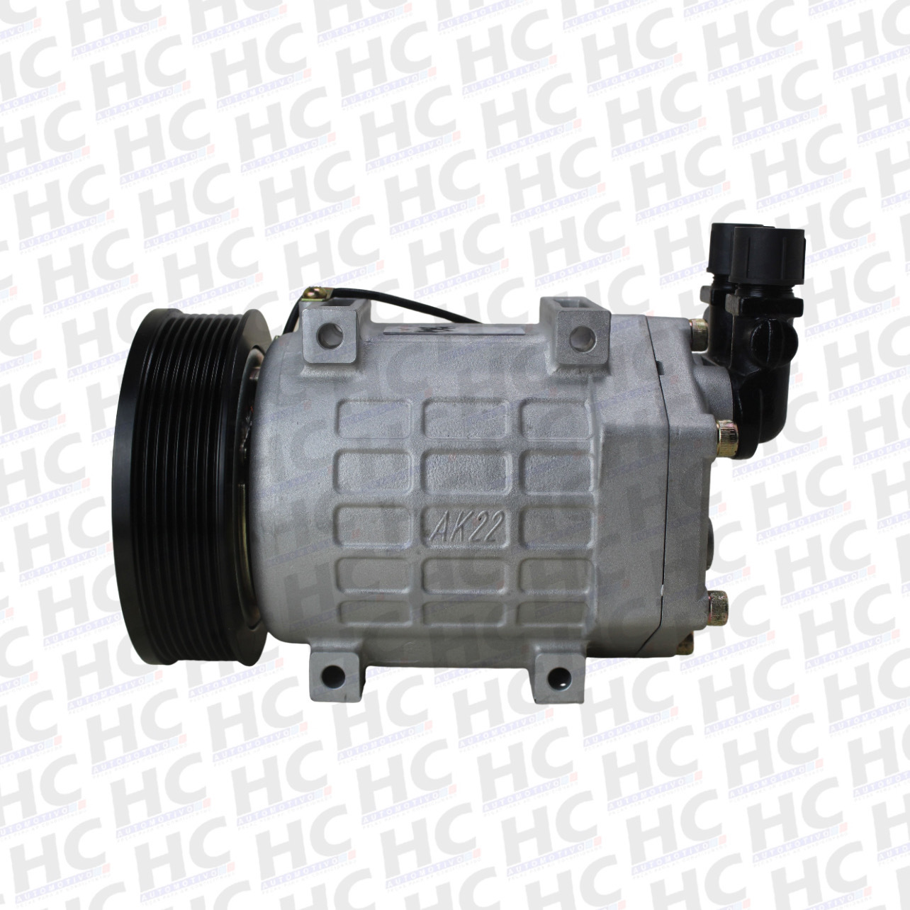 COMPRESSOR PASSANTE UNICLA UX -200 POLIA 8PK 141MM MICRO ÔNIBUS VOLARE 