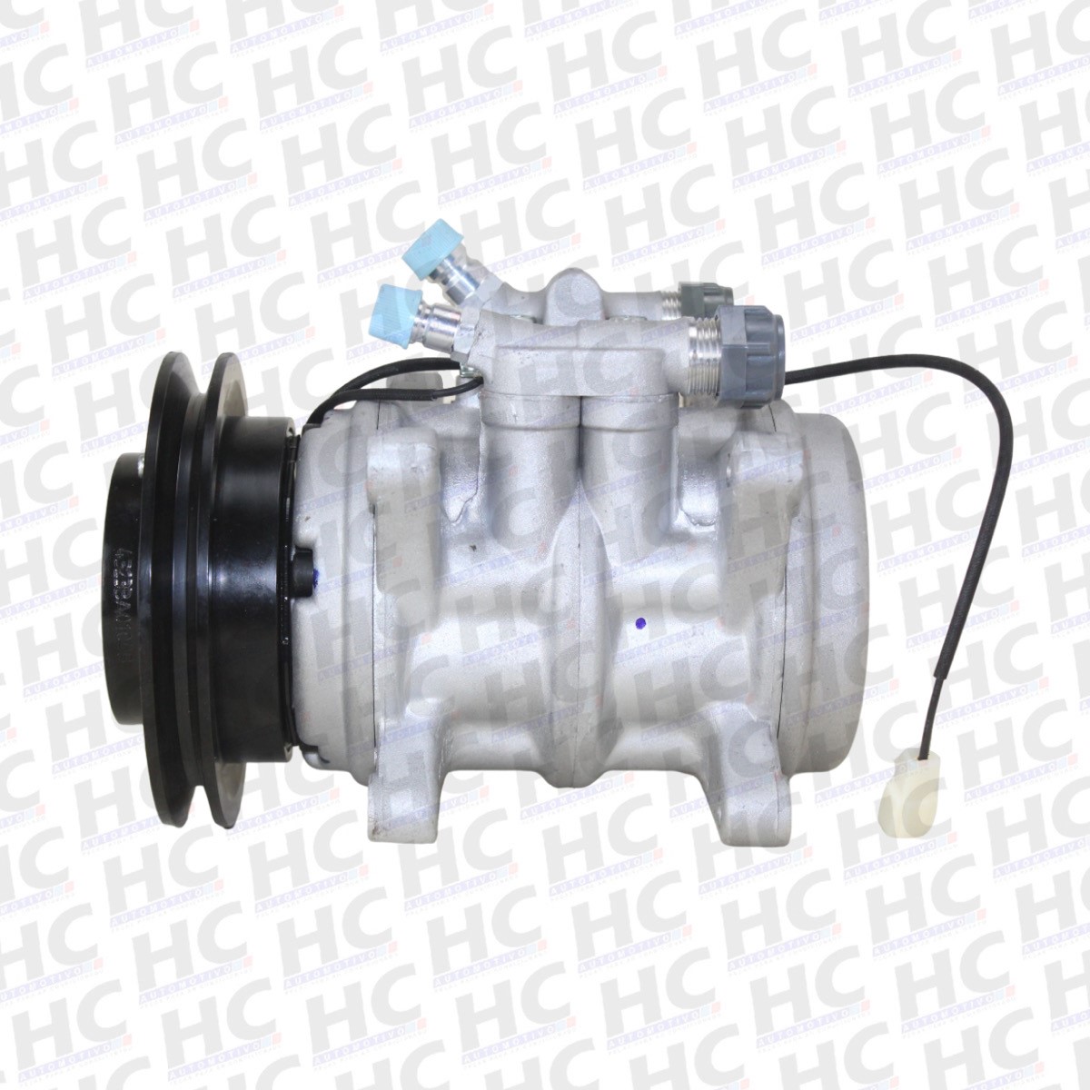 COMPRESSOR 6P148 POLIA 1A 142MM 12V VOLKSWAGEN VW SANTANA, GOL, SAVEIRO, PARATI MOTOR AP 1.8, NEW HOLLAND TC57, TC59 ORIGINAL DELPHI CS20714