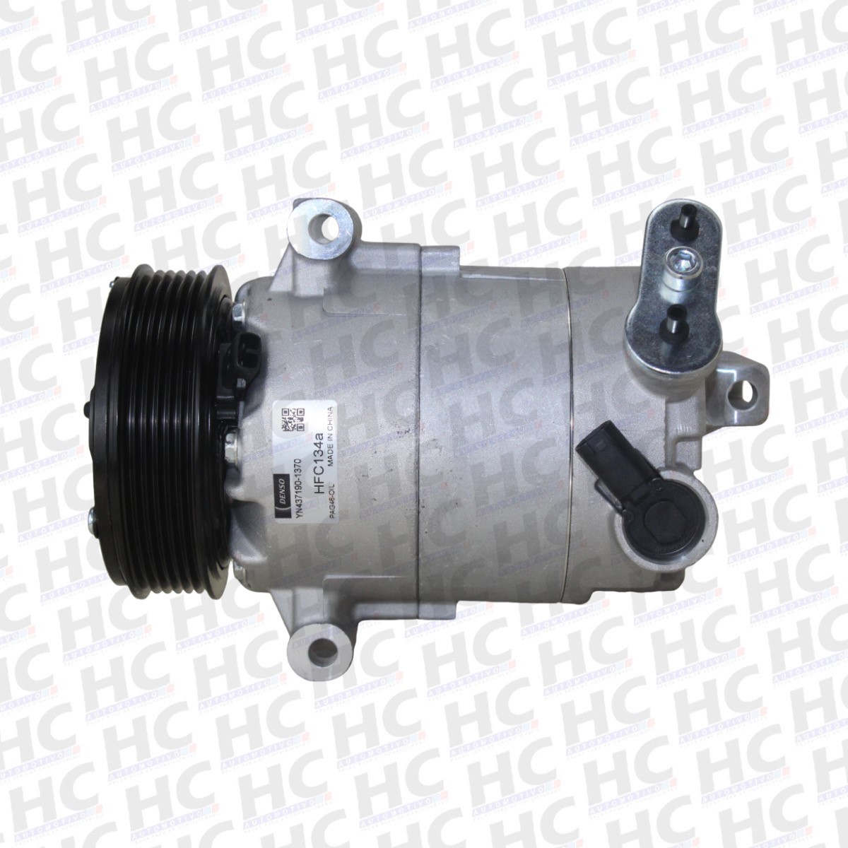 COMPRESSOR CVC 6PK 114MM 12V JEEP RENEGADE COMPASS FIAT TORO 1.8 FLEX 2.0 DIESEL ORIGINAL DENSO YN437190-1370RC, ACP221, 52094150