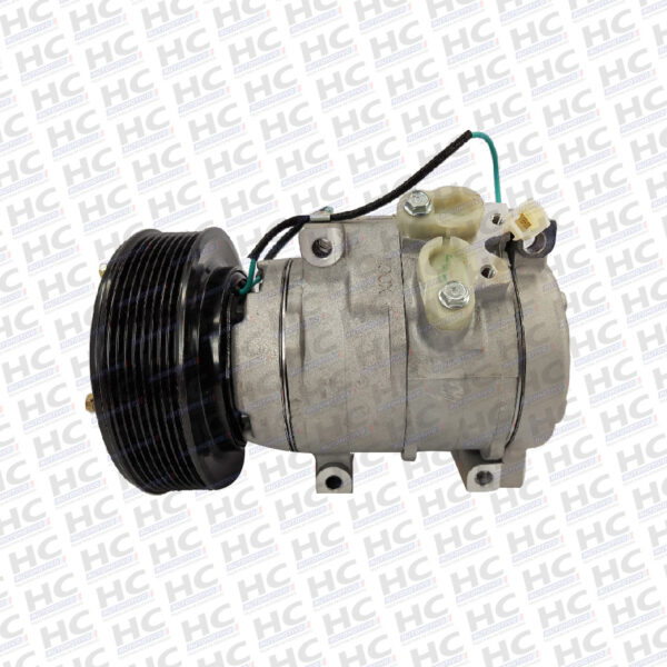 COMPRESSOR DENSO 10S17 8PK 24V ESCAVADEIRA CATERPILLAR 320, 330CL, 336D, 140H, 966G2 3050325 245-7779 258-7343