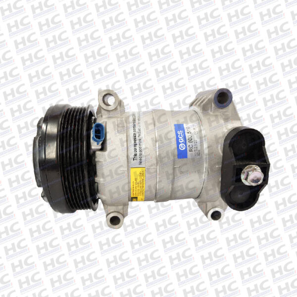 COMPRESSOR HARRISON H6 4 PASSANTE POLIA 6PK 131MM 12V GM CHEVROLET S10 BLAZER 4.3 V6 1996 - 2004 1136519