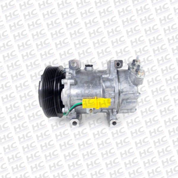 COMPRESSOR SD6V12 POLIA 6PK 124MM 12V PEUGEOT 206 1.0 2002> CITROEN C3 2005>