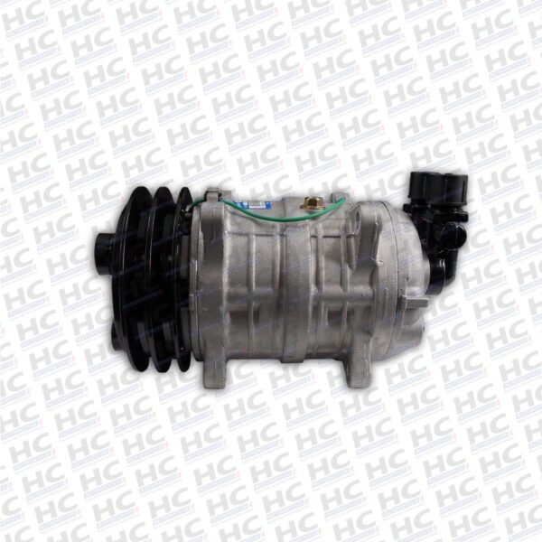 COMPRESSOR ZEXEL DKS-15D POLIA 1A 125MM 24V ESCAVADEIRA HITACHI