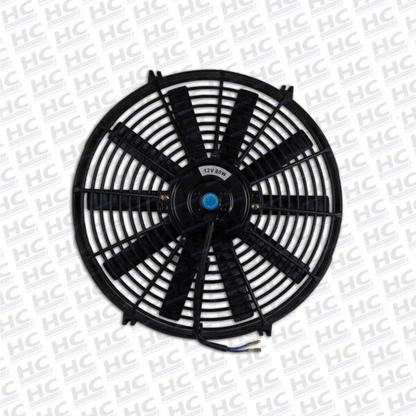 Eletro ventilador universal 14 12v pá reta