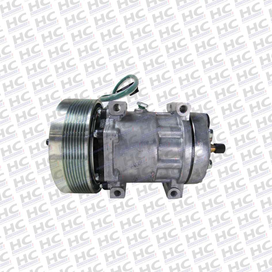 COMPRESSOR 7H15 PASSANTE POLIA 8PK 153MM 24V TRATOR CASE MAGNUM 335 CATERPILLAR 994D 793D, D11T 5011179, 3249711