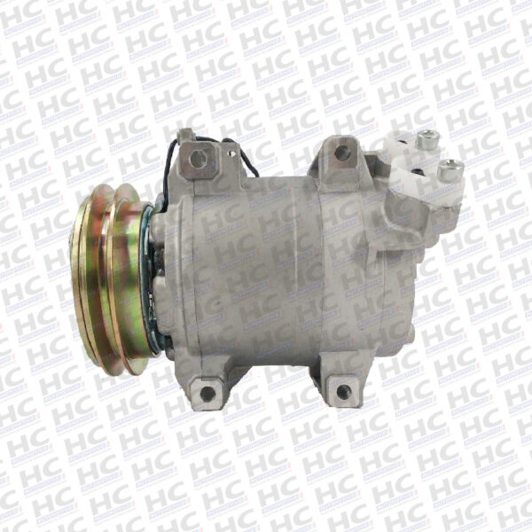 COMPRESSOR ZEXEL DKS15D POLIA 1A 125MM 12V MITSUBISHI L200 TRITON 2006> 2012 PAJERO DAKAR 2006 > MN123925 Z0009897A