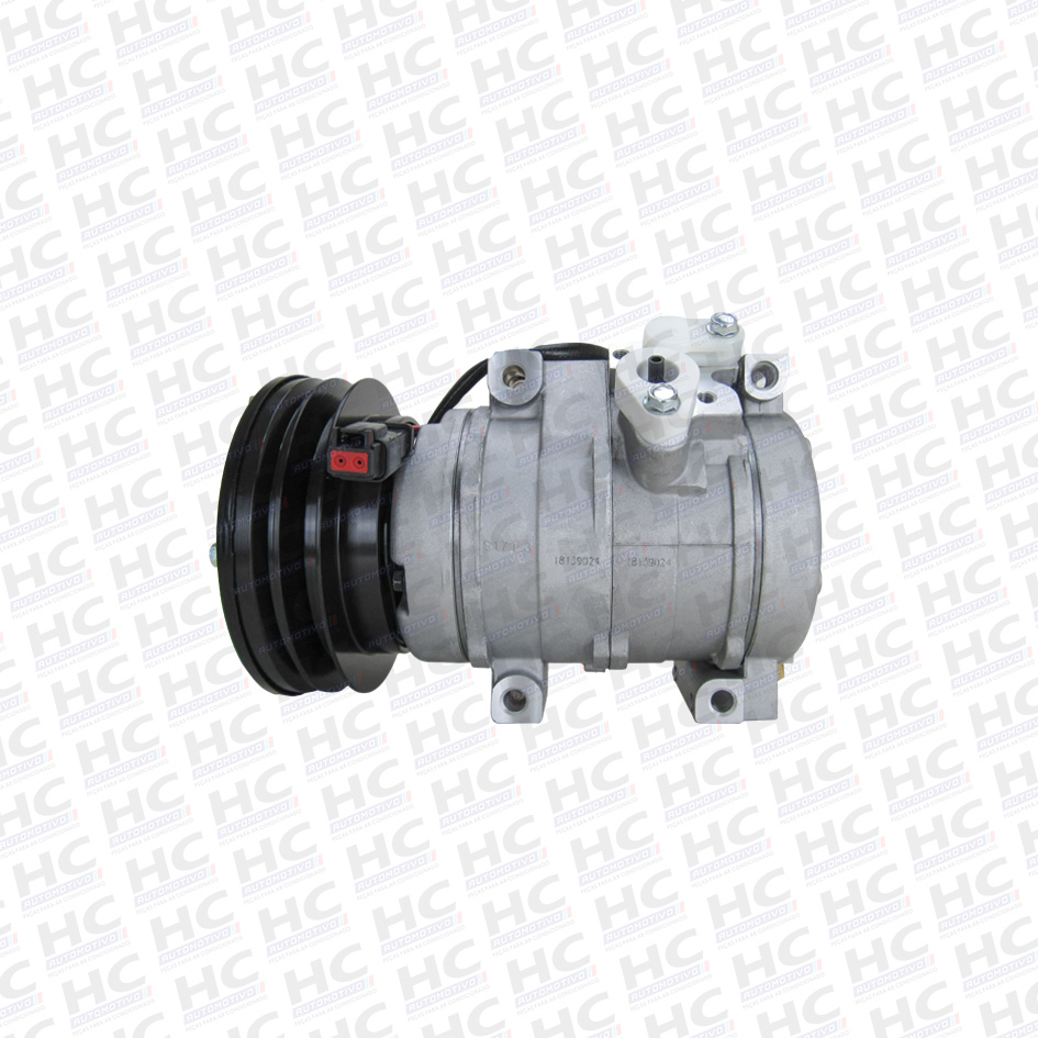 COMPRESSOR 10S17 POLIA 1A 135MM 24V KOMATSU ESCAVADEIRA PC200, PC200-7, CATERPILLAR 310 312 320 MAGNETI MARELLI - 20Y-979-6121, ND447220-4051, 418S623161