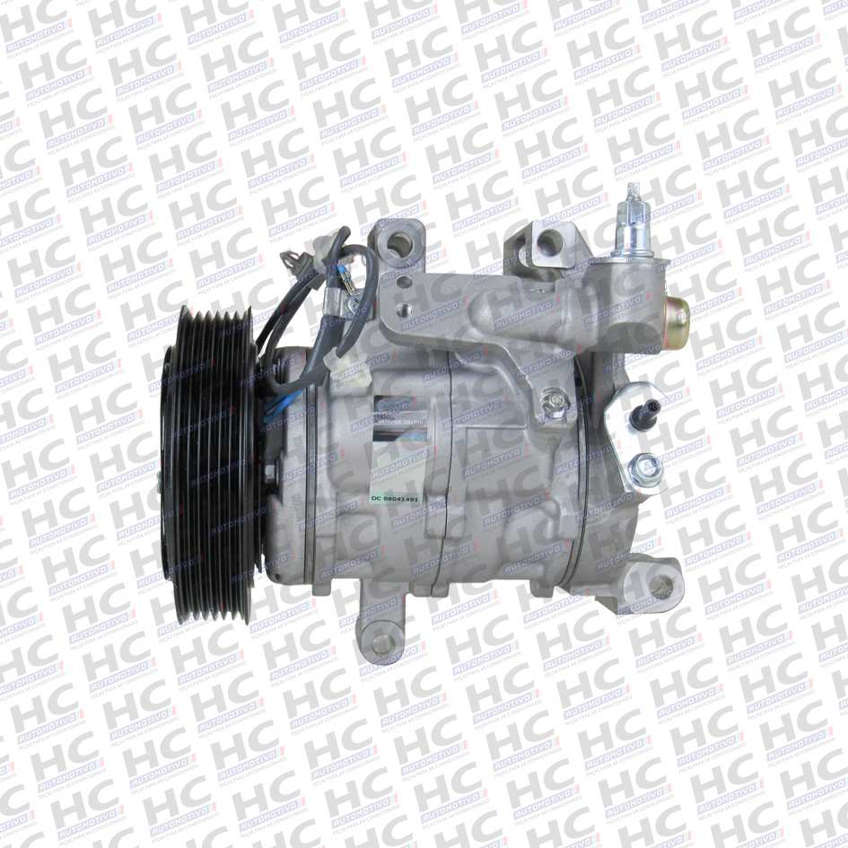 COMPRESSOR 10SRE13C POLIA 6PK 125MM 12V HONDA CIVIC 2006 - 2001 ORIGINAL DELPHI CS20542