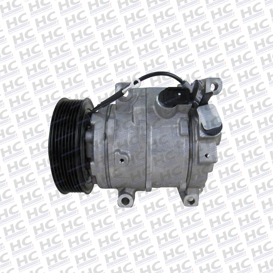 COMPRESSOR DENSO 10SRE15C SEM CONJUNTO EMBREAGEM TOYOTA HILUX 2.7 2.8, V6 2015> ORIGINAL DENSO XI447280-2750RC