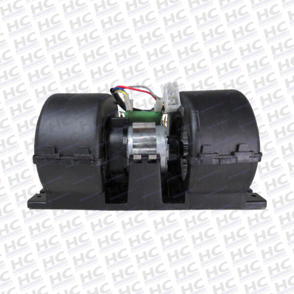 MOTOR VENTILADOR 24V CAMINHÃO VOLVO NH FH FM 1998 > 2015 - COMPLETO COM CARACOL E RESISTÊNCIA 21639688, 84479349